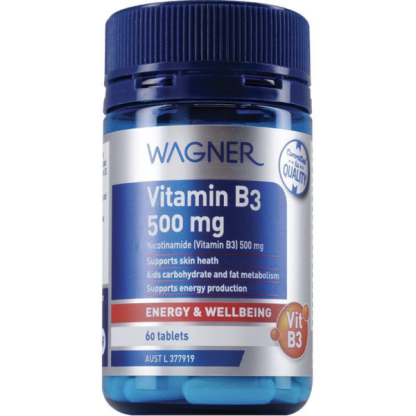Wagner-維他命B3 Vitamin B3 500mg 60 Tablets