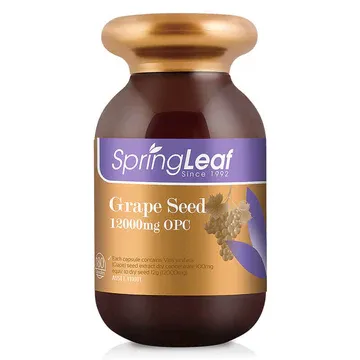 SpringLeaf-葡萄籽精華膠囊 Grape Seed 12000mg OPC 180 Cap
