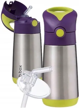 B.Box-不鏽鋼吸管保冷杯 Insulated Drink Bottle - Passion Splash