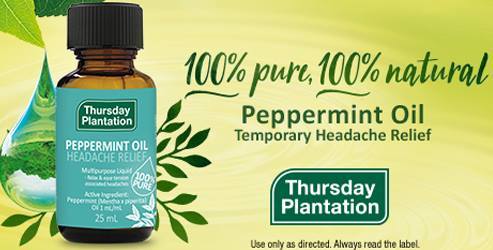澳洲 星期四農莊 薄荷精油 25ml 100%純精油 Thursday Plantation Peppermint Oil 25ml