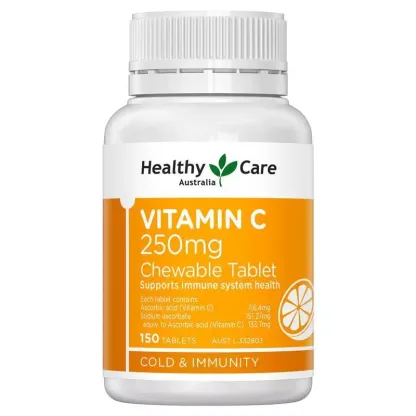 Healthy Care-維生素 C Vitamin C 250mg Chewable Tablet 150 tabs