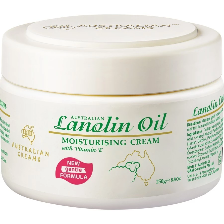 G&M-澳洲綿羊油 Australian Lanolin Oil Moisturising Cream 250g