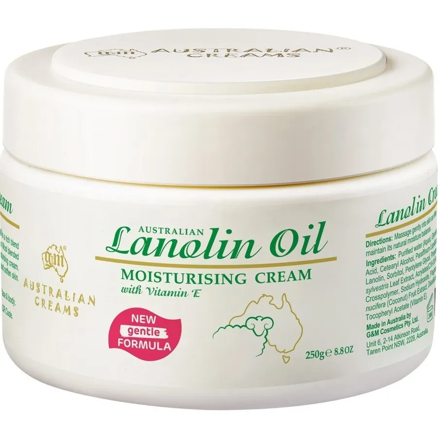 G&M-澳洲綿羊油 Australian Lanolin Oil Moisturising Cream 250g
