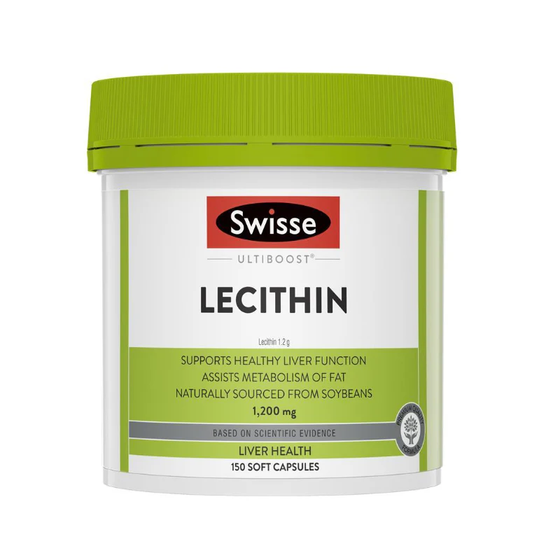 Swisse-卵磷脂膠囊 Ultiboost Lecithin 1200mg 150 Caps
