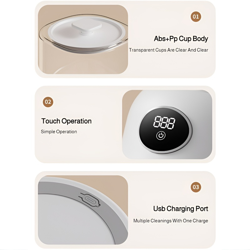 Mini wireless charging automatic small washing machine