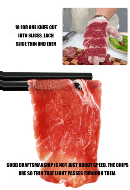 【3S Fast Meat Cutting】Stainless Steel Slice Fast Meat Cutting Tool