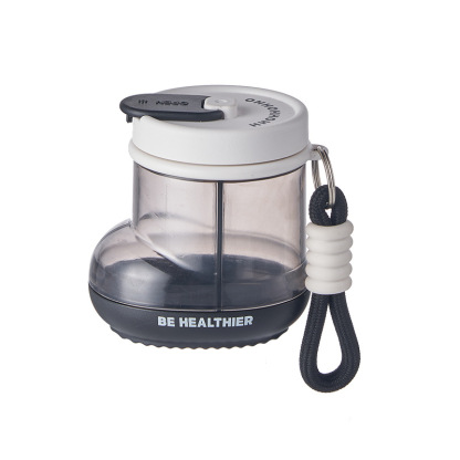 Small boots compartment rotating medicine box