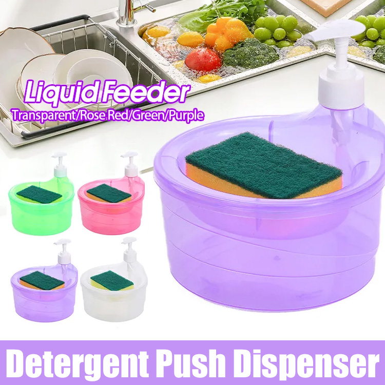 Press-and-Dispense Liquid Dish Soap Box