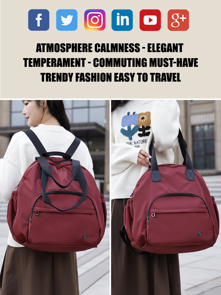 Hot-selling backpack with insulation bag and wet and dry separation