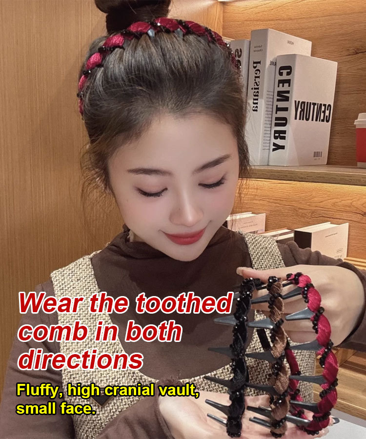 [1 second high head] Diamond wave headband