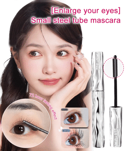 [Enlarge your eyes]Small steel tube mascara