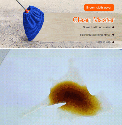 [5 Pieces] Sweeper Adjustable Cloth Head Broom Cover