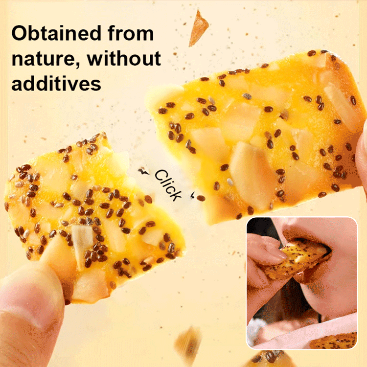 Red Dates, Yams, Chia Seeds, and Coconut Crisps