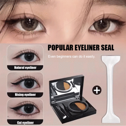 [Super convenient Douyin tool] Double-headed eyeliner stamp