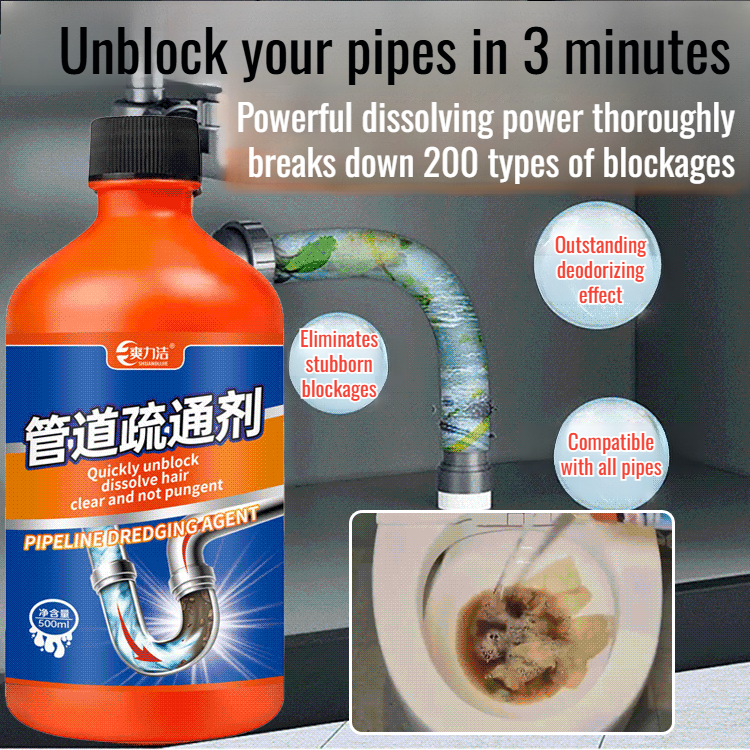 Sharp Clean Pipe Unclogger Anti Clogging Sewer Unclogger Kitchen Essentials Magic Tool