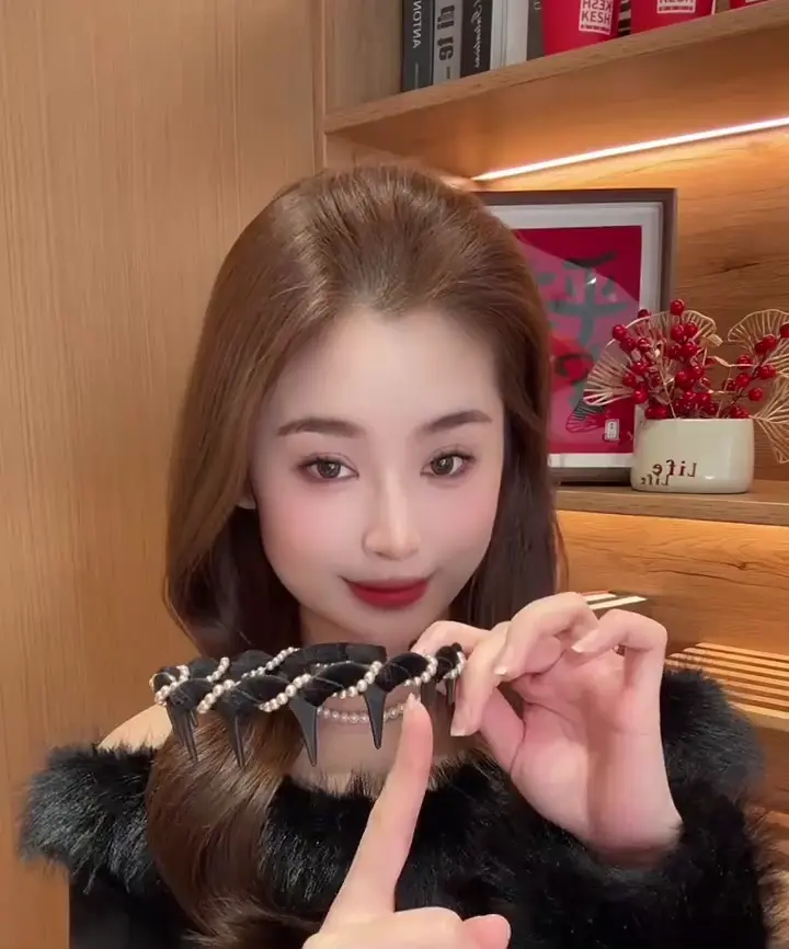 [1 second high head] Diamond wave headband