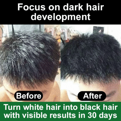 [Turning gray hair to black] Saffron and Polygonum multiflorum hair care essence