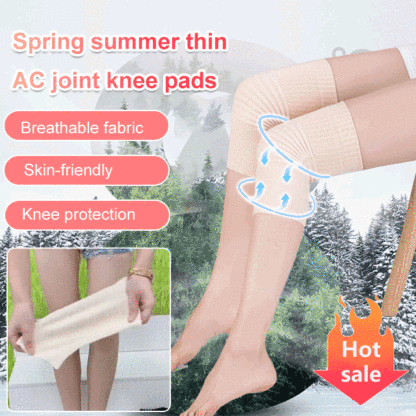Spring summer thin AC joint knee pads