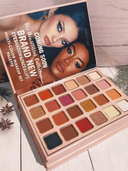 78-color 5-layer book makeup palette