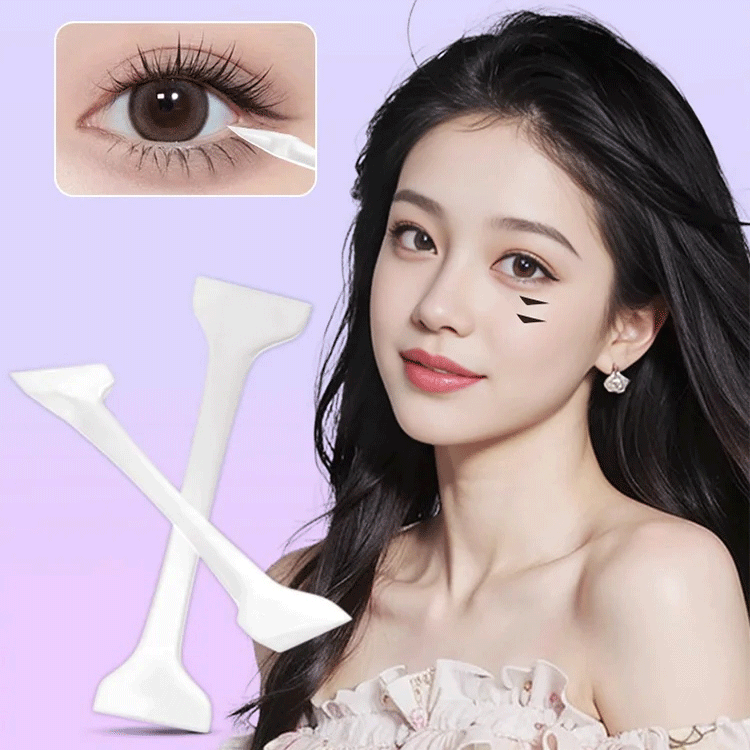 [Super convenient Douyin tool] Double-headed eyeliner stamp