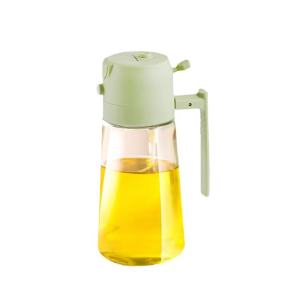 Kitchen glass high temperature resistant spray and pour one oil pot