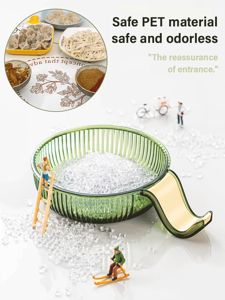 Light Luxury Dipping Barbecue Vinegar Soy Sauce Dressing Dish