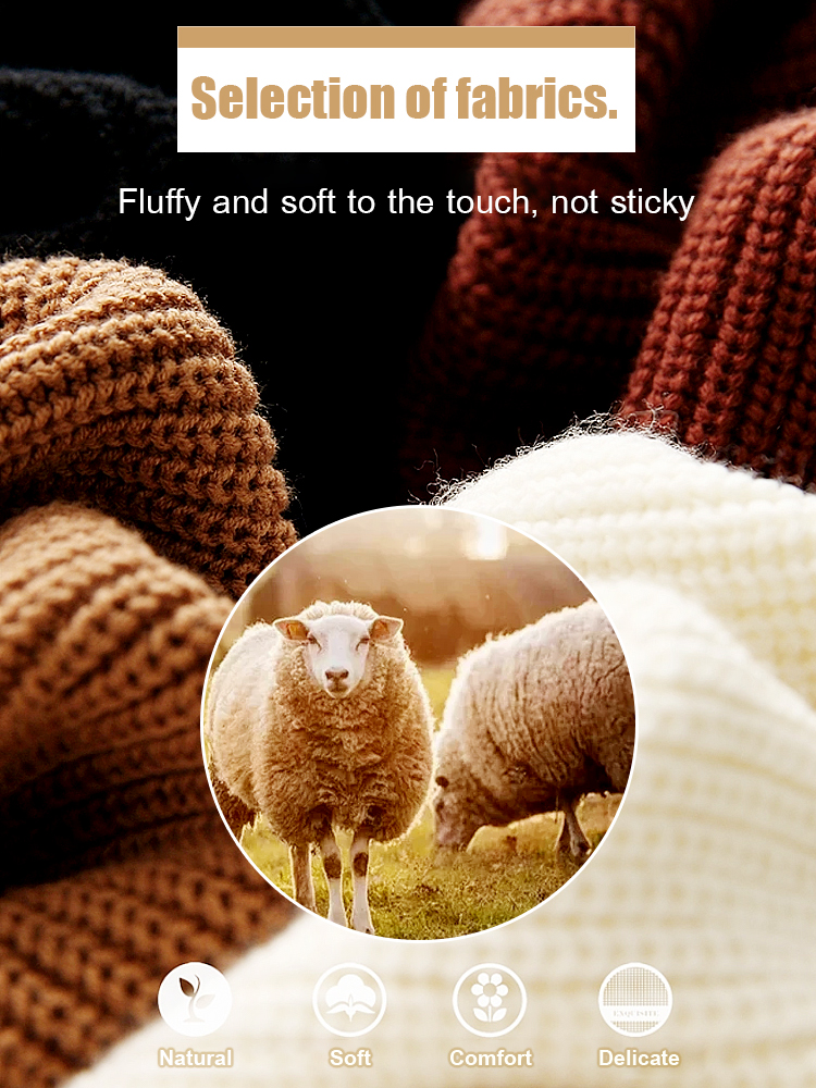 【Versatile Clothing】Plaid Knit Shawl Cardigan