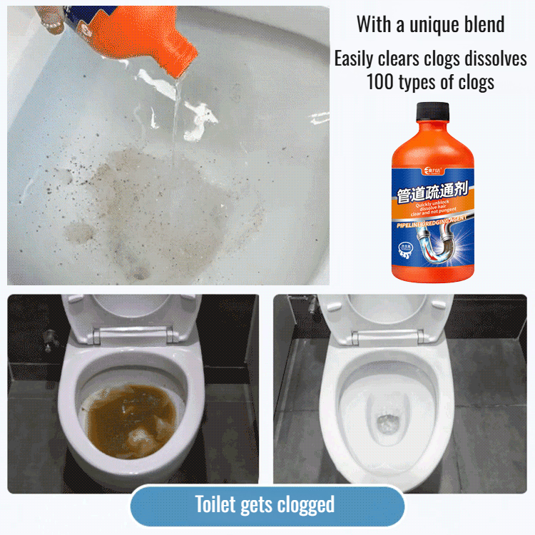 Sharp Clean Pipe Unclogger Anti Clogging Sewer Unclogger Kitchen Essentials Magic Tool