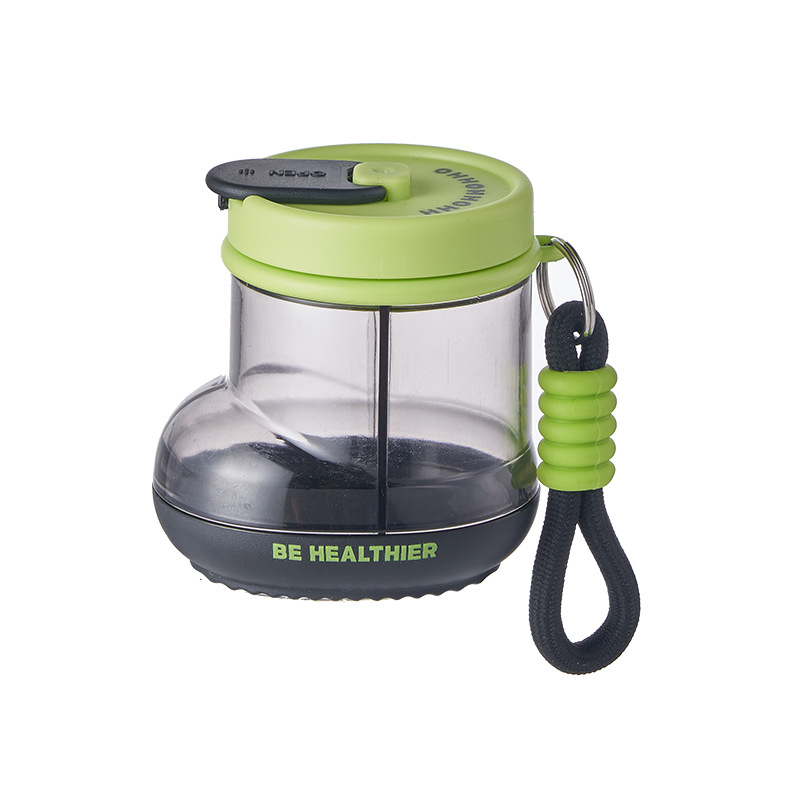 Small boots compartment rotating medicine box