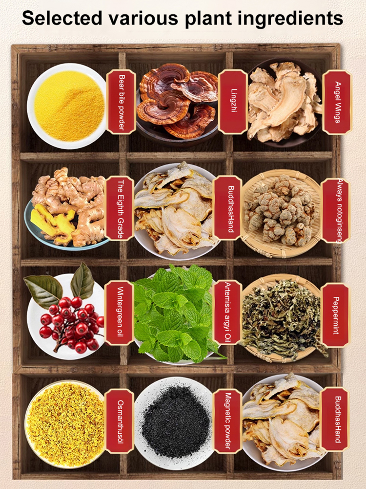 Hong Kong Pharmacy Liver Protecting Lingzhi Turmeric Buddha Hand Patch