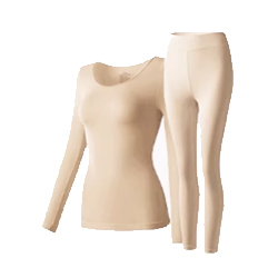 [Hot sale in Korea] Ultra-thin hyaluronic acid seamless skin care clothing two-piece set