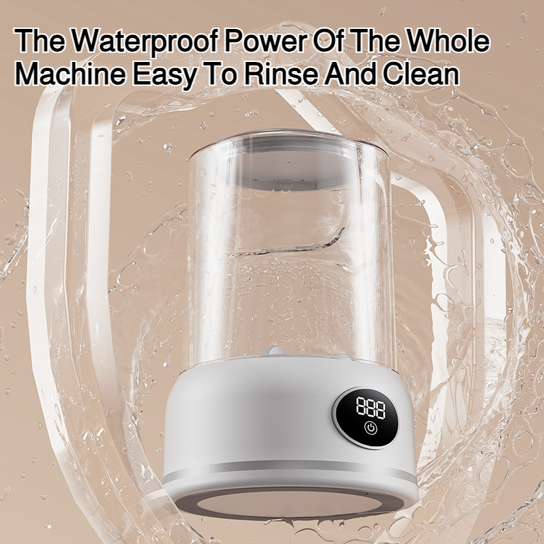 Mini wireless charging automatic small washing machine