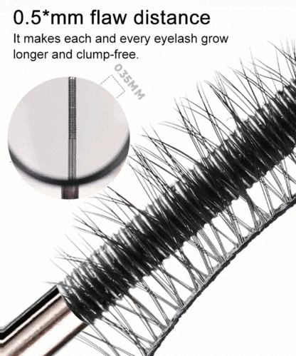[Enlarge your eyes]Small steel tube mascara