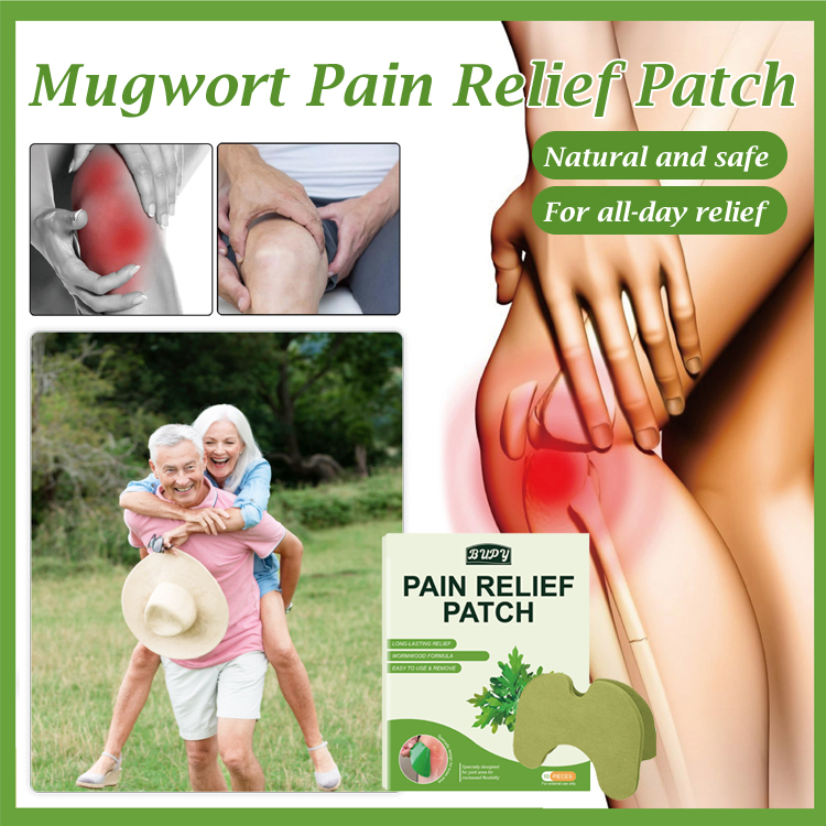 Mugwort knee leg tendon joint lumbar cervical pain health care patch