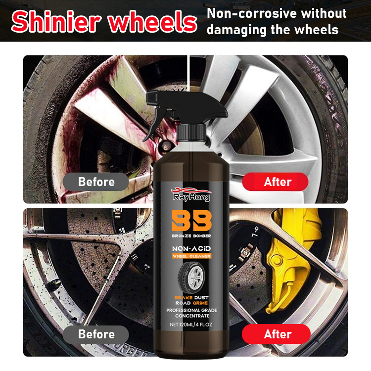 Car Tire Rust Remover Polishing Stain Remover Cleaner Retreader