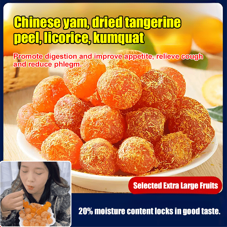 Tangerine Peel, Yam, Licorice, Kumquat