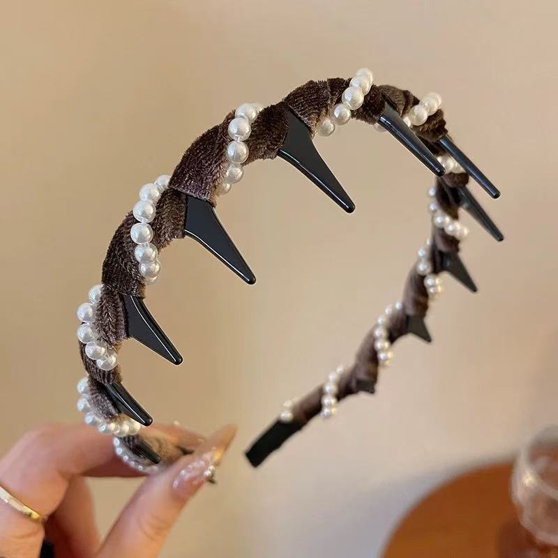 [1 second high head] Diamond wave headband