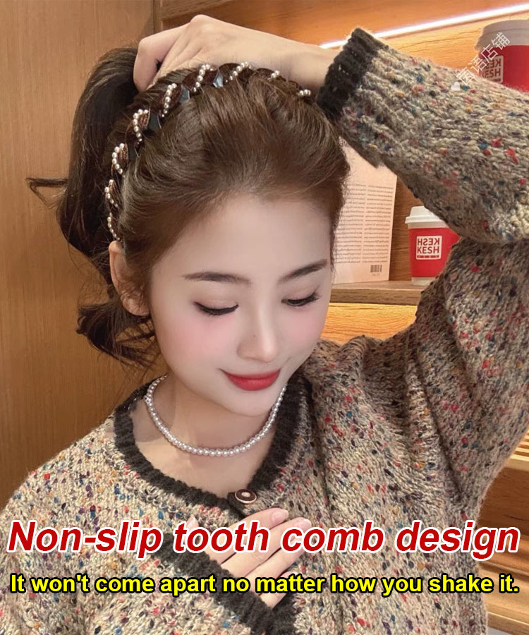 [1 second high head] Diamond wave headband