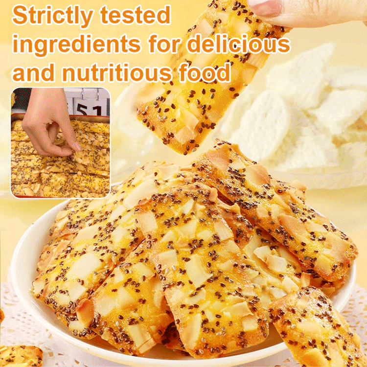 Red Dates, Yams, Chia Seeds, and Coconut Crisps