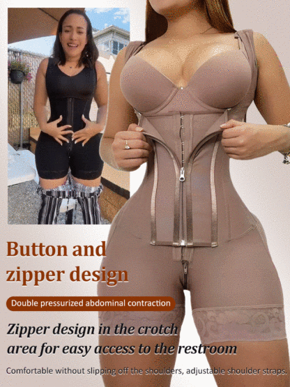 Double-layer compression shapewear