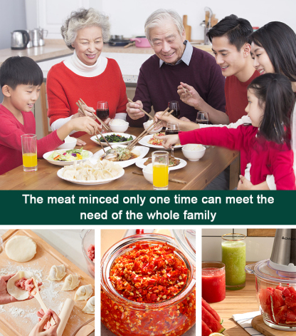 German stainless steel electric food processor