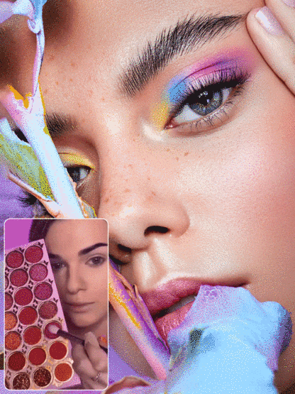 【A Complete Makeup Set】TT Bestseller Book Makeup Palette