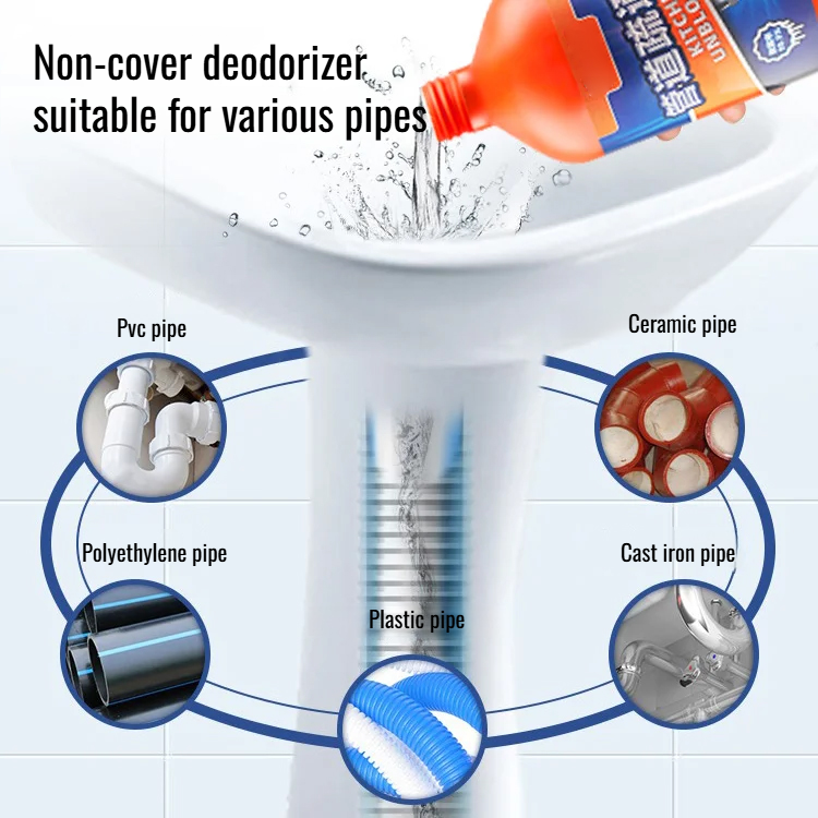 Sharp Clean Pipe Unclogger Anti Clogging Sewer Unclogger Kitchen Essentials Magic Tool