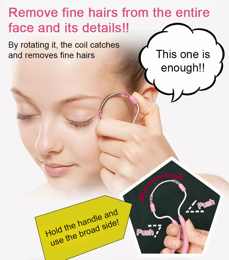 【Beauty Essential】Effortlessly Remove Facial Hair with Face Threading Tool