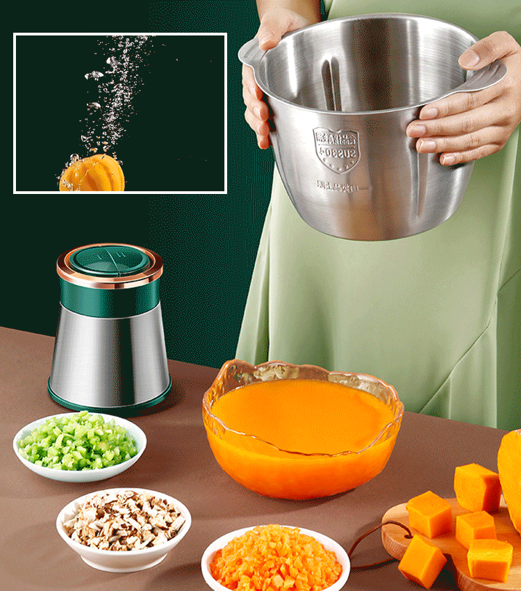 German stainless steel electric food processor