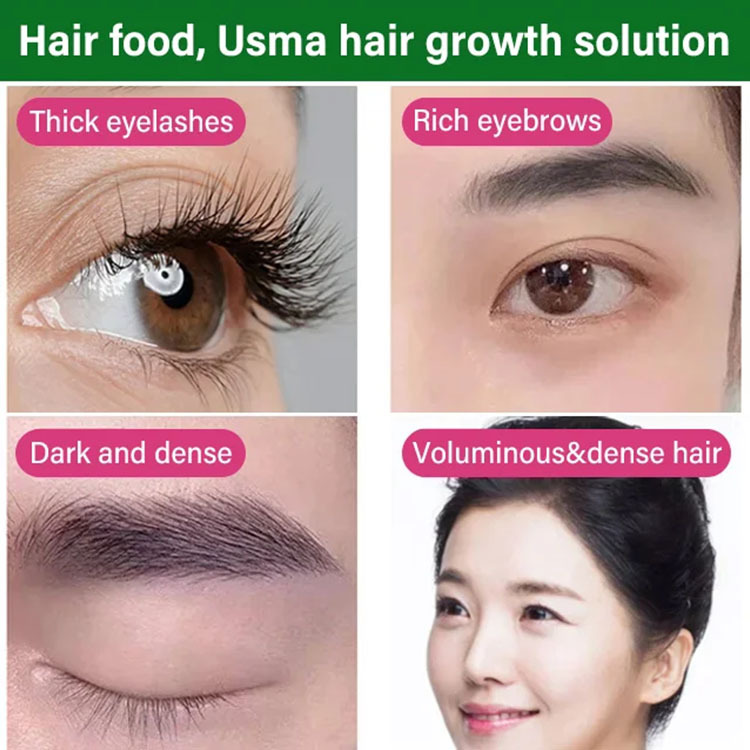 New Usma Grass Liquid Hair Growth Liquid for thick eyelashes
