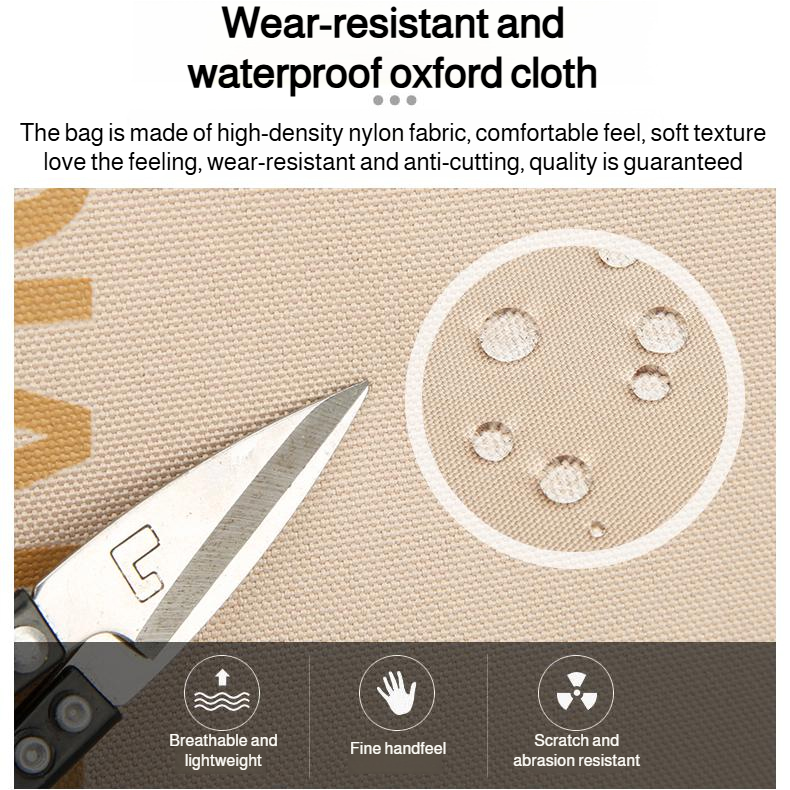 Ladies large capacity shoulder bag Multicompartment antitheft lightweight chest bag shoulder bag