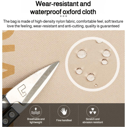 Ladies large capacity shoulder bag Multicompartment antitheft lightweight chest bag shoulder bag