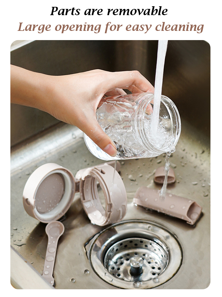 Seasoning jar and oil bottle combination set