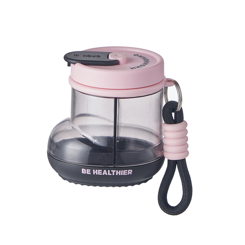 Small boots compartment rotating medicine box